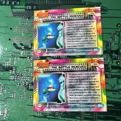 The Battle Renewed 32 Topps Pokemon Mewtwo Strikes Back Blue Logo 1st Print 2 - Image 4