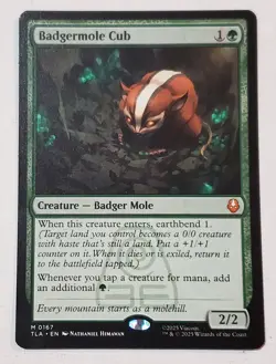 Magic The Gathering - Avatar: The Last Airbender-Badgermole Cub Mythic Non-Foil - Image 1