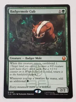 Magic The Gathering - Avatar: The Last Airbender-Badgermole Cub Mythic Non-Foil - Image 2