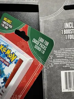 Pokemon Walmart Holiday Mystery Pack Seeded Chase 1:10 Sealed Lot Of 8 - Image 4