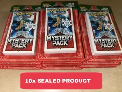 Pokemon Mystery Pack Seeded 1:10 Crystal Guardians - Lot Of 10 2025 - Image 1
