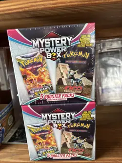 Pokemon Mystery Power Box Chase Pack Seeded 1:10 5 Random Packs! LOT OF TWO! (2) - Image 1