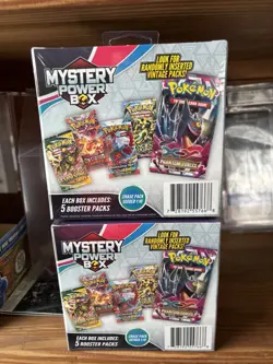 Pokemon Mystery Power Box Chase Pack Seeded 1:10 5 Random Packs! LOT OF TWO! (2) - Image 4