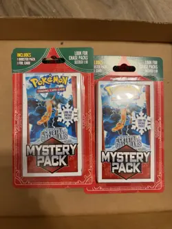 Pokemon Mystery Pack Seeded 1:10 Crystal GuardiansU LOT OF 20 PACKS - Image 1