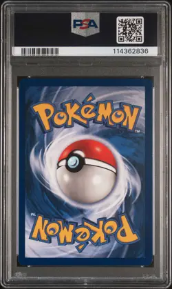 1999 POKEMON GAME 1ST ED-YELLOW CHEEKS #58 PIKACHU PSA 8 - Image 2