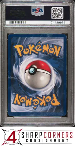 1999 POKEMON GAME #58 PIKACHU YELLOW CHEEKS E3 STAMP PSA 1 - Image 2