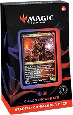 Magic The Gathering MTG Commander Starter Deck: Chaos Incarnate - Image 1