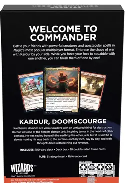 Magic The Gathering MTG Commander Starter Deck: Chaos Incarnate - Image 2