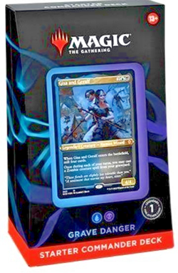 Magic The Gathering Starter Commander Deck Grave Danger, Sealed in OG Packaging - Image 1