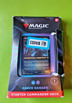 Magic The Gathering Starter Commander Deck Grave Danger, Sealed in OG Packaging - Image 2