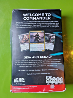 Magic The Gathering Starter Commander Deck Grave Danger, Sealed in OG Packaging - Image 3