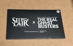 MTG Secret Lair x Ghostbusters:The Real Ghostbusters Rainbow Foil Factory Sealed - Image 2