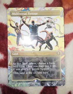 MTG - SPM - Multiversal Passage (Borderless) #206 - Regular Near Mint - Image 1