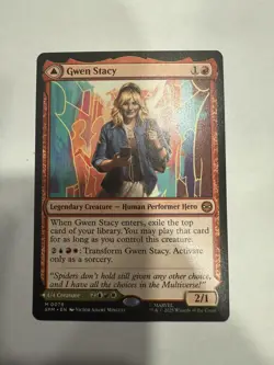 MTG Magic the Gathering Gwen Stacy (78/314) Marvel's Spider-Man NM - Image 1