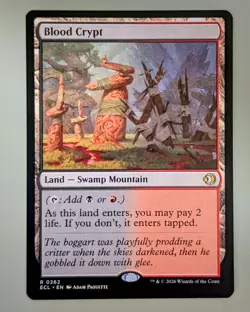 Blood Crypt - Lorwyn Eclipsed #262 Rare - Mint, Pack Fresh - Magic the Gathering - Image 1