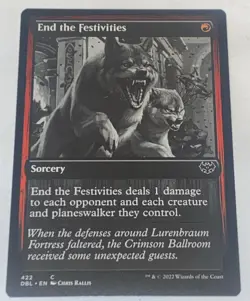 NEW UNPLAYED End the Festivities - Innistrad: Double Feature 422 Regular - Image 1