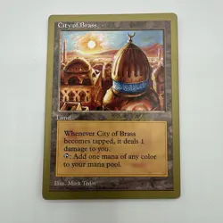 City of Brass LP - 1998 Brian Selden [CHR] World Championship WCD Magic MTG - Image 1