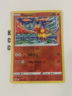 Magmar 019/172 Brilliant Stars Reverse Holo Pokemon TCG - Image 1