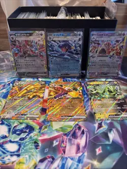 Pokemon Ex Japanese Lot Hydreigon Garchomp Gholdengo Skeledirge Iron Thorns NM - Image 1