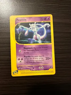 Mewtwo Expedition Base Set 56/165 Rare Vintage Pokemon TCG Card - Image 1