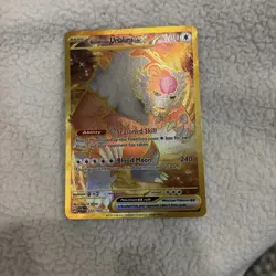 Pokemon - Twilight Masquerade - Bloodmoon Ursaluna ex 222/167 (Gold) Near Mint - Image 1