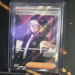 Pokemon Boss's Orders 254/227 Ascended Heroes Full Art Holo Rare - Image 1