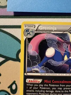 Pokemon TCG Greninja XY Black Star Promo Holo Card XY24 LP - Image 4