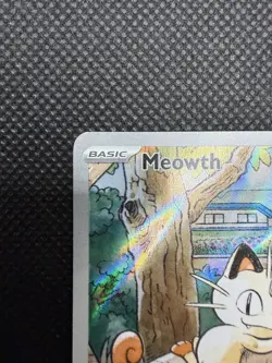 Pokemon ME02: Phantasmal Flames Meowth (IR) #106/094 (Holo) NM - Image 3