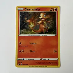 Charmander SWSH092 Sword & Shield Cosmos Holo Black Star Promo Pokemon TCG Card - Image 1