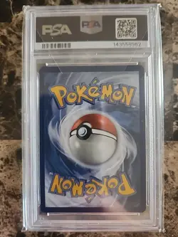 2025 Pokemon Black Bolt EN Krookodile #137 IR Graded PSA 9 Slab - Image 2