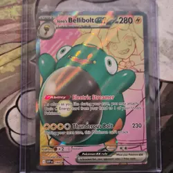 Pokemon Iono's Bellibolt ex #194 Journey Together Special Illustration Rare Holo - Image 1
