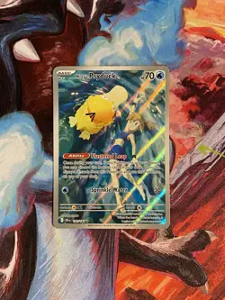 Pokemon TCG Misty's Psyduck Scarlet & Violet 193/182 Destined Rivals NM - Image 1