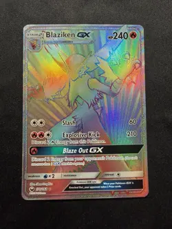 Pokemon Blaziken GX 170/168 Secret - Celestial Storm LP - Image 1