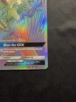 Pokemon Blaziken GX 170/168 Secret - Celestial Storm LP - Image 5