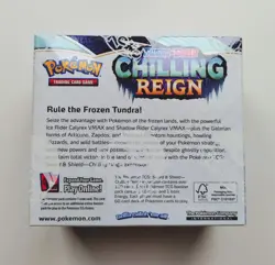 Pokemon Sword & Shield Chilling Reign Booster Box - Image 2