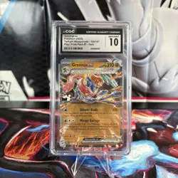 Pokemon TCG Play! Prize Pack Series 7 Greninja ex Stamped CGC 10 GM - Image 1