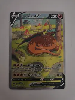 Pokemon TCG Charizard V SWSH260 Black Star Promo - Image 1