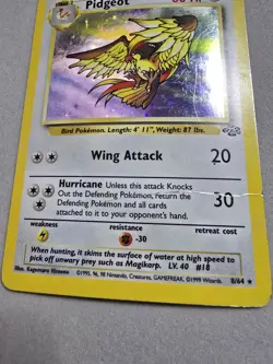 Pokemon TCG Pidgeot Jungle 8/64 Holo Unlimited Holo Rare - Image 3
