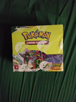 Pokemon TCG Sword & Shield-Evolving Skies Booster Box English Rayquaza 2021 - Image 1