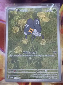 Pokemon Nymble 096/094 Me02: Phantasmal Flames Illustration Rare Holo English - Image 1