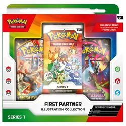 Pokemon TCG - First Partner Illustration Collection - Series 1 - PRESALE 03/20 - Image 1