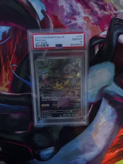 Pokemon TCG Pikachu 151 SV2a 173/165 AR Japanese PSA 10 - Image 1