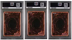 PSA 8 Yu-Gi-Oh Exodia The Forbidden One bundle of 3x [Rare 25th Anniversary] - Image 2