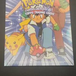 Checklist - TOPPS BLUE Logo - The First Movie - NON-Holo - POKEMON CARD - NM/LP - Image 3