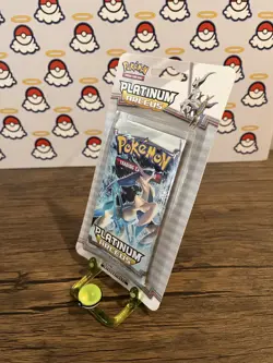 Pokemon TCG Platinum Arceus Booster Blister Pack (Arceus Artwork) Factory Sealed - Image 3