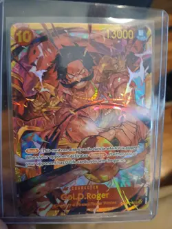 One Piece Gol D. Roger 118 SEC English OP09 Emperors In The New World TCG CCG NM - Image 1