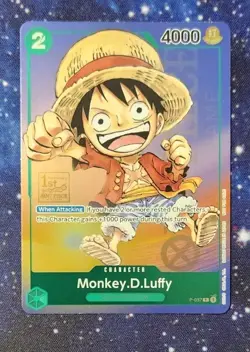 Monkey.D.Luffy (037) (1st Anniversary Tournament) P-037 One Piece Promotion... - Image 1