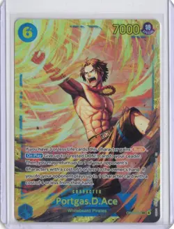 Portgas.D.Ace Alt Art OP13-119 SEC Carrying on His Will One Piece ENGLISH - Image 1