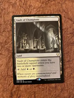 MTG Vault of Champions CMR 360/361 NM Regular Rare Card - Image 1