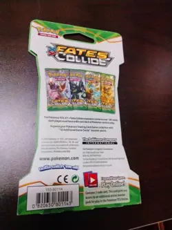 Pokemon TCG: Fates Collide Trading Cards - Pack of 10 820650801143 - Image 2